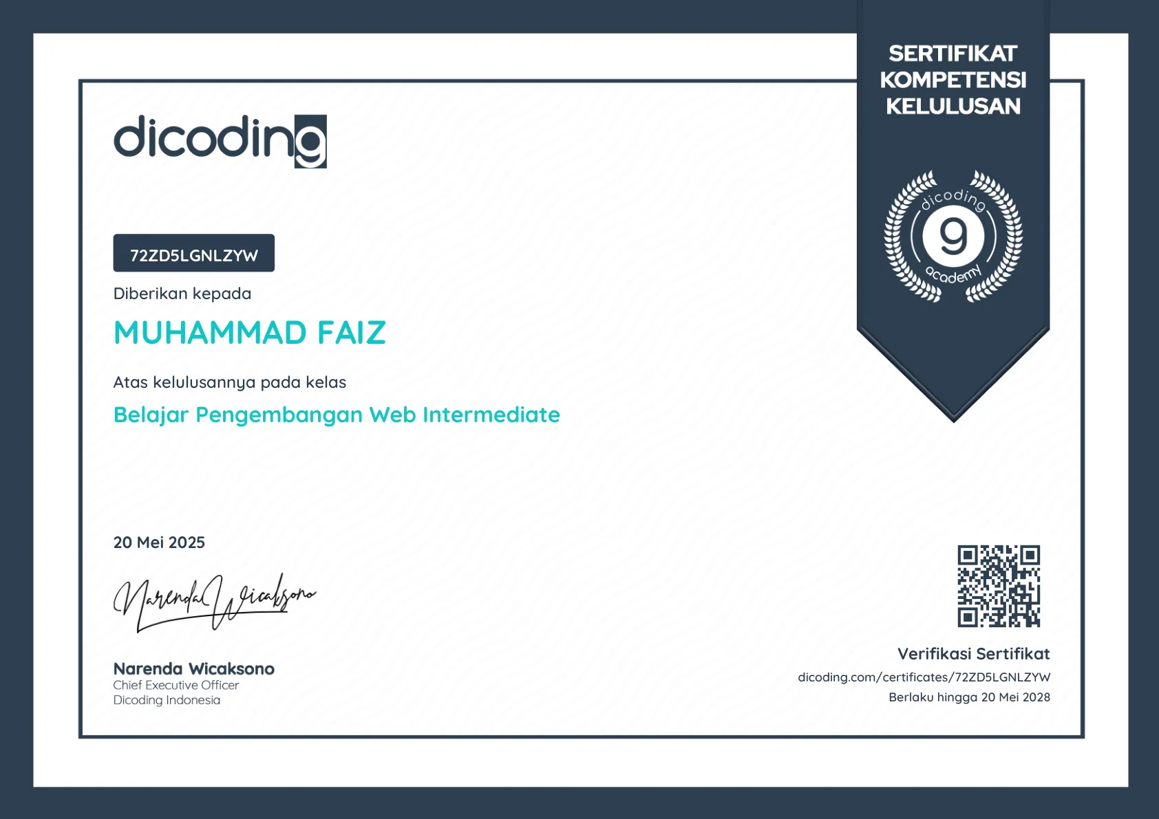 Belajar Pengembangan Web Intermediate